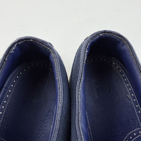 Footjoy FJ Club  Men’s 11W Spikeless Golf Shoes Navy Suede 79005 Casual Outdoor main image 6